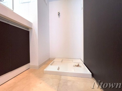 【設備】 | エステムプラザ名古屋栄プレミアム | 洗濯機置き場です