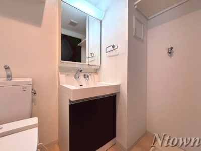 【独立洗面台】 | エステムプラザ名古屋栄プレミアム | 独立洗面台です