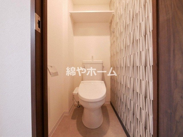 フォーリアライズ難波南レーヴのトイレ|清潔感のあるトイレです