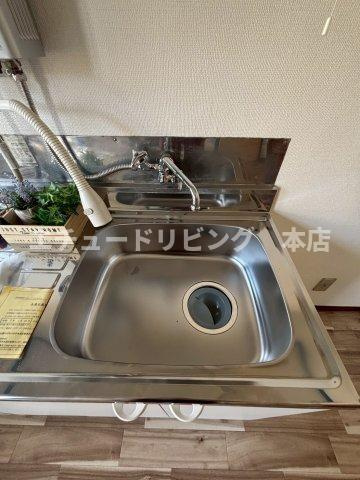 緑野ハイツの洗面所