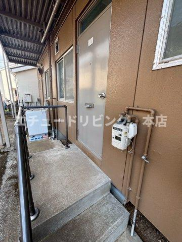 緑野ハイツのロビー