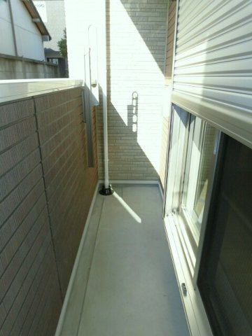 ベル　クラールのバルコニー|バルコニーがあります