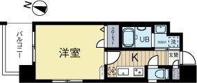 エンクレスト薬院の間取り