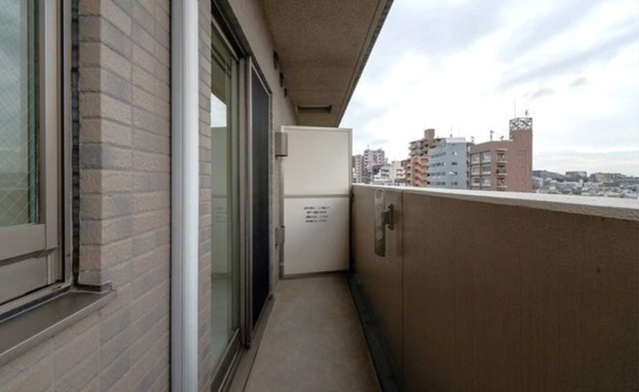 コンフォリア池尻　礼金0　駅近　独立洗面台のバルコニー