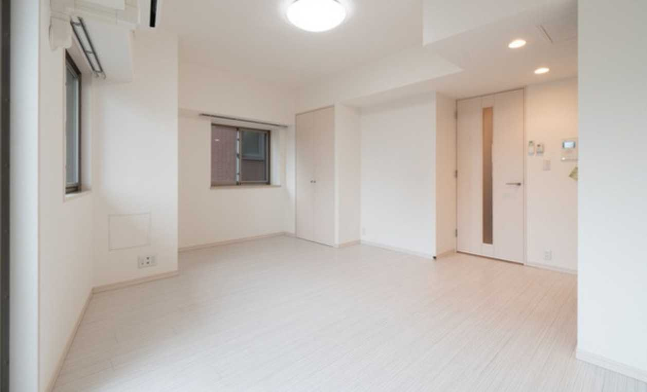 コンフォリア池尻　礼金0　駅近　独立洗面台の居間・リビング