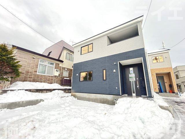 【新築戸建】札幌市豊平区月寒東2条16丁目2棟の外観