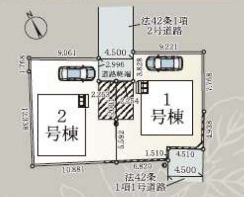 秦野市平沢新築戸建て　第18-1号棟の区画図|区画図「秦野市平沢新築戸建て」