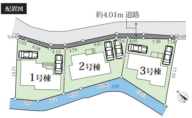 鎌倉市手広新築戸建て　5期2号棟の区画図|区画図「鎌倉市手広新築戸建て」