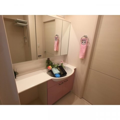 各務原市鵜沼小伊木町２丁目のアパートの洗面所