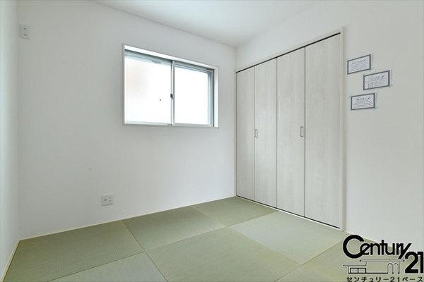 橿原市石原田町 ／新築一戸建の内観：施工例|■ほっこり落ち着ける和室！客間としてもご利用いただけます！■