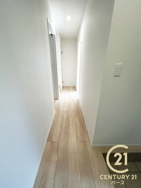 クレイドルガーデン五条畑 ／新築一戸建の内装|■現地撮影写真■こちらは廊下部分です！