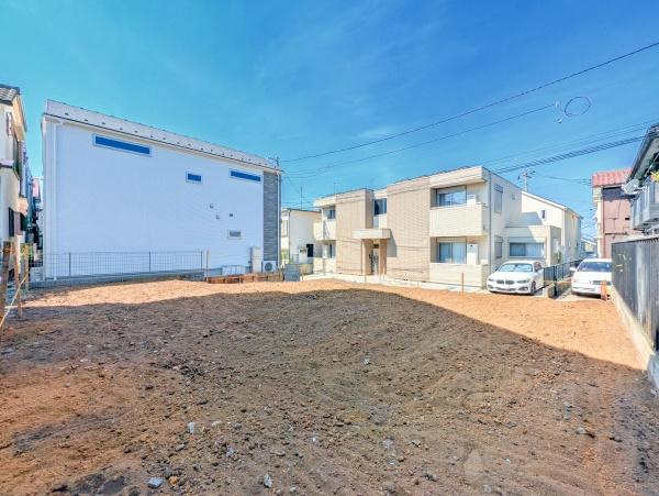 横浜市港北区仲手原１丁目の売地の前面道路含む現地写真|お好きなハウスメーカーで建築可能！