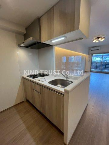 プレジオ梅田のキッチン|お料理しやすいキッチンです