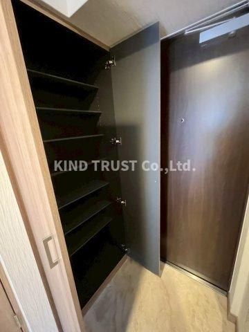 プレジオ梅田の収納|専用の収納スペースです