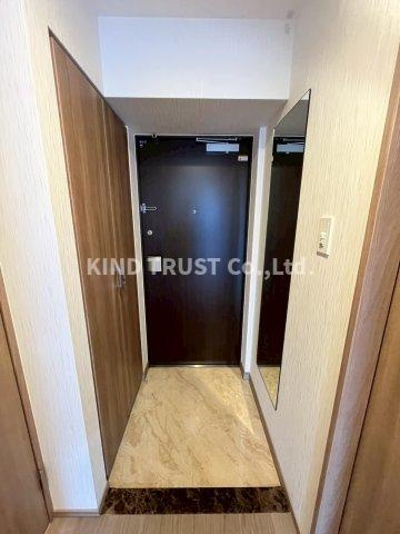 プレジオ梅田の玄関|シンプルで使いやすい玄関です