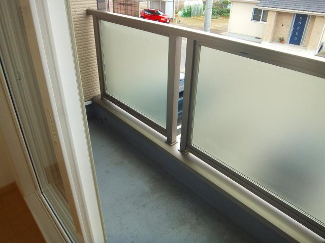 米島一番館のバルコニー|落ち着いた時間を過ごせるバルコニーです