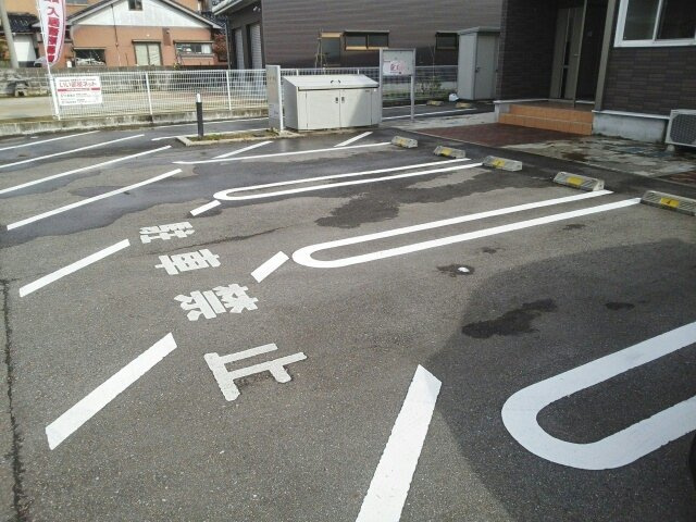 米島一番館の駐車場|駐車場です