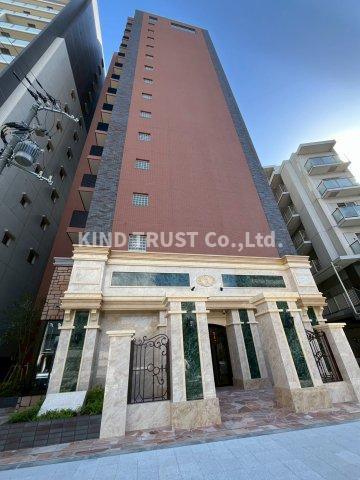 プレジオ梅田の外観|おしゃれな外観です