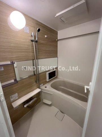 プレジオ梅田の浴室|日々の疲れを癒すお風呂付です