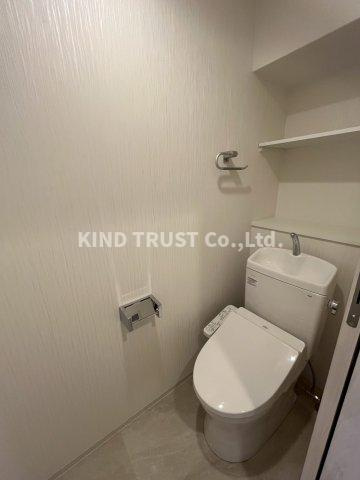 プレジオ梅田のトイレ|清潔感のあるトイレです