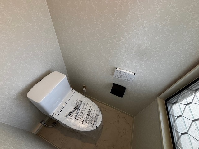 島田市月坂1丁目　中古戸建のトイレ