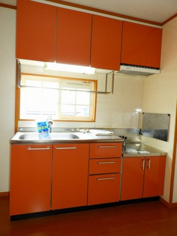 ソレイユ２番館のキッチン|使いやすいキッチンです