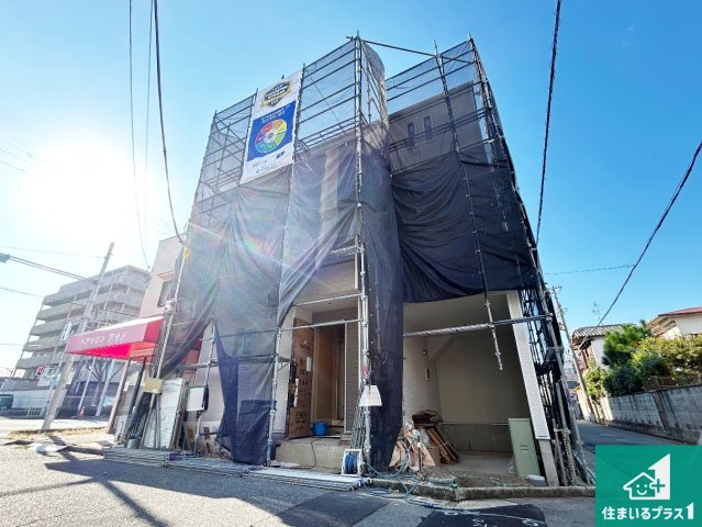 堺市西区浜寺船尾町西　新築一戸建ての外観|現在建築中！落ち着いた街並みで新生活を始めることが出来そう！周辺の物件も併せてご紹介させて頂きます！