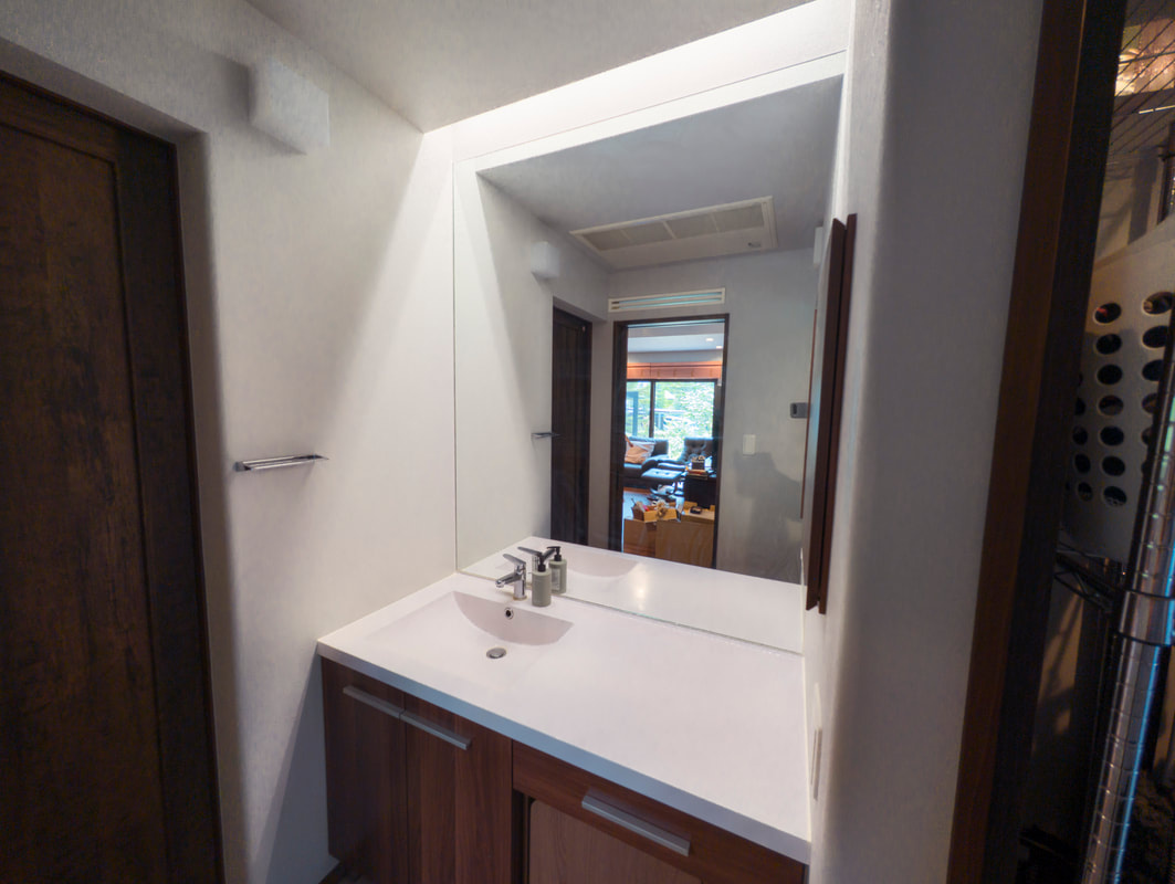 中軽井沢 2023年竣工の中古戸建の洗面所