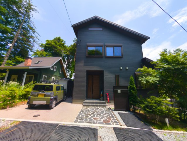 中軽井沢 2023年竣工の中古戸建の外観