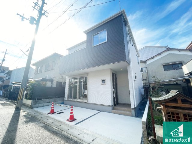 京都市伏見区向島庚申町　第3期　新築一戸建ての外観|安心の10年保証！外観を美しく保ち、雨水で汚れを落とします！気になることがありましたら、お気軽にお問い合わせください！