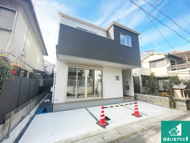 京都市伏見区向島庚申町　第3期　新築一戸建ての外観|安心の10年保証！外観を美しく保ち、雨水で汚れを落とします！気になることがありましたら、お気軽にお問い合わせください！