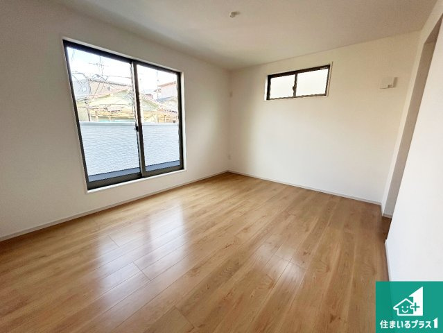 堺市東区野尻町　第1期　新築一戸建ての外観|周辺は落ち着いた街並みの住宅地！子育てがしやすい住環境です！まだ未完成ですが、現地でしかわからない事もございます。是非一度ご覧ください。