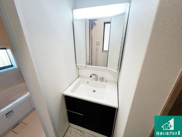 東大阪市小若江　新築一戸建ての外観|現在の進捗状況です！順調に作業進行中、完成が待ち遠しいです！詳細の間取り等、お気軽にお問い合わせください！