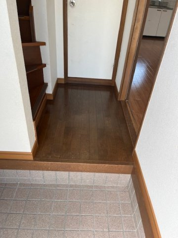 ひまわりハウスの玄関