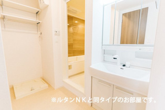 【洗面所】 | グレイス　キュウエイ | スペースが確保できる洗面所です