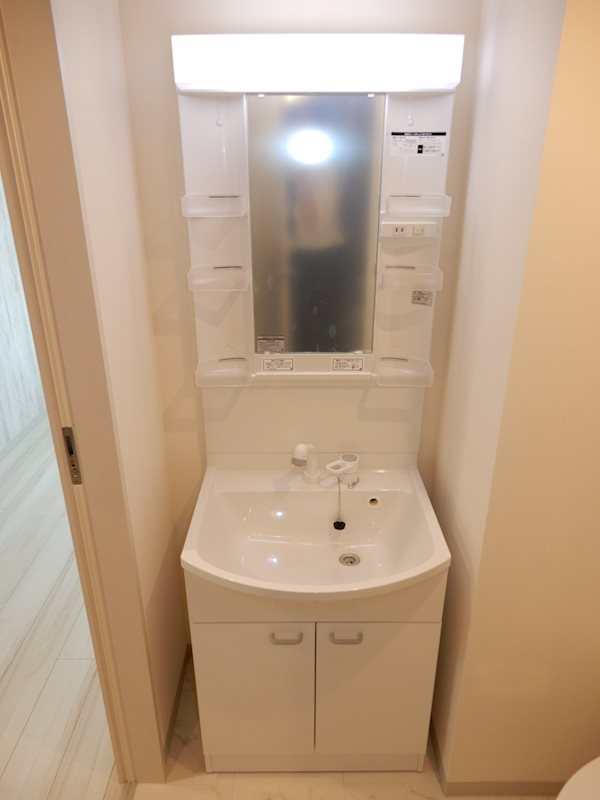 フェリーチェ中野坂上Eの独立洗面台