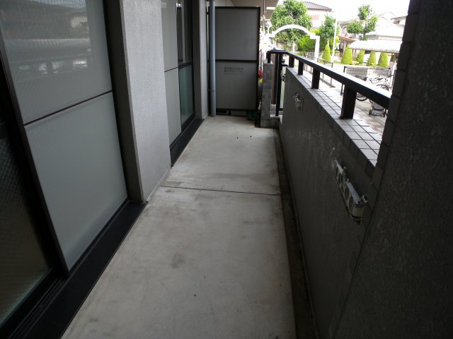 マウンティン・ツーのバルコニー