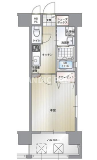 【間取り】 | エンクレスト博多駅南Ⅱ