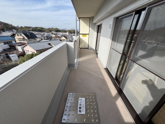 イーストヒルズ矢野壱番館のバルコニー|バウｒコニーからの眺望良好◎