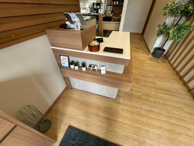 下野市医大３丁目　店舗の内装
