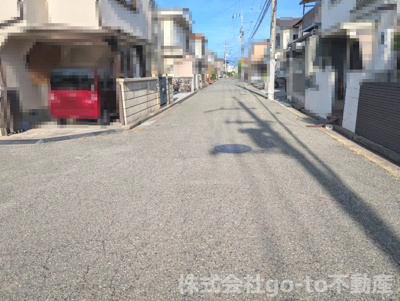 【前面道路含む現地写真】 | 明石市藤が丘1丁目 | 前面道路