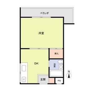 【間取り】 | コーポ南野