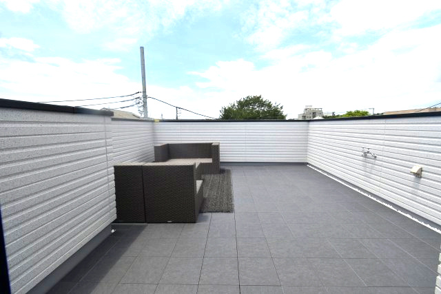 関町南2丁目・新築戸建・2号棟のバルコニー