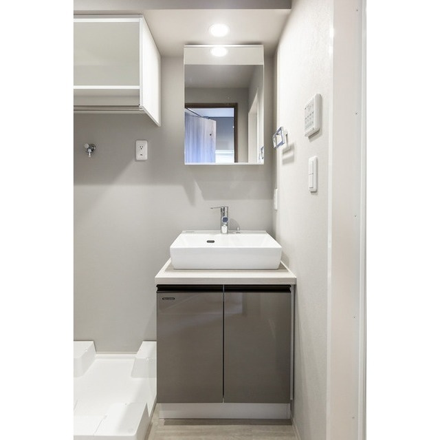 プライマル戸越銀座の独立洗面台