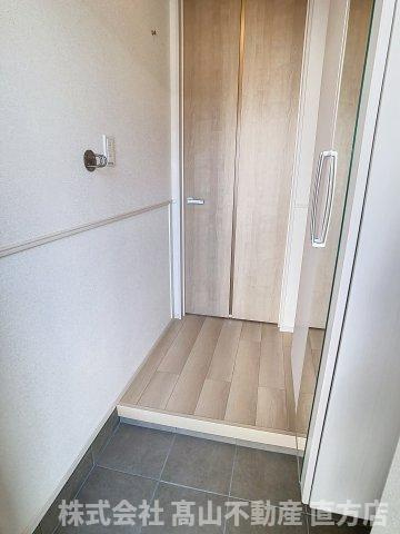 マイライフ直方Ⅴの玄関