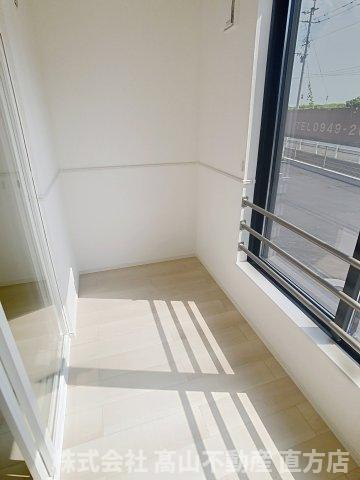 マイライフ直方Ⅴのバルコニー