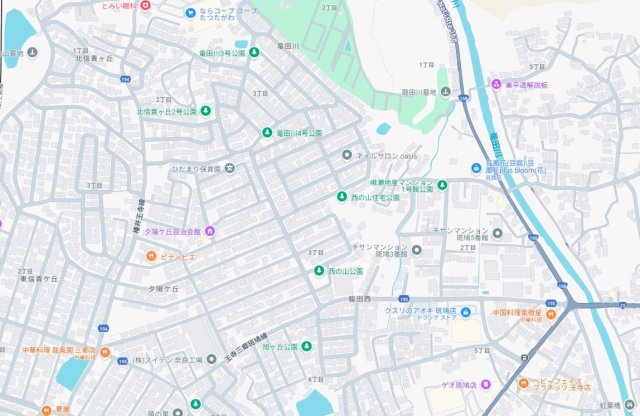 13(土)14(日)現地説明会開催　生駒郡斑鳩町龍田西の地図