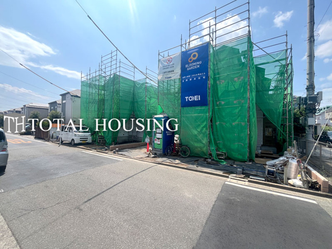 【前面道路含む現地写真】 | 国分寺市北町5丁目　新築戸建　全4棟