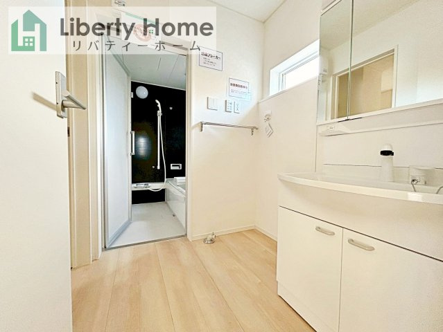 北茨城市磯原町上相田第2　新築戸建の脱衣所