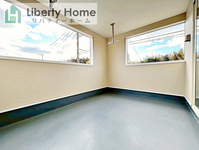 北茨城市磯原町上相田第2　新築戸建のバルコニー